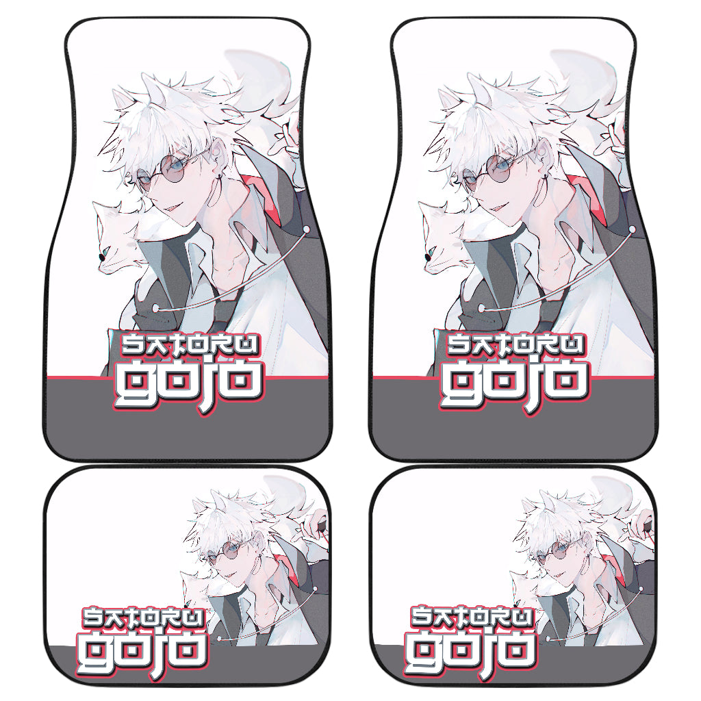 Satoru Gojo Fan Jujutsu KaiSen Car Mats  Anime Mats Ci0626