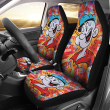 Load image into Gallery viewer, Popeye Car Seat Covers Popeye Painting Colorful Car Accessories Ci221109-06