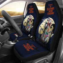 Load image into Gallery viewer, Nightmare Before Christmas Cartoon Car Seat Covers | Jack And Sally With Villains Oogie Boogie Seat Covers Ci092502
