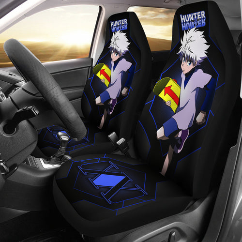 Hunter x Hunter Car Seat Covers  Zoldyck Killua Fantasy Style Fan Gift