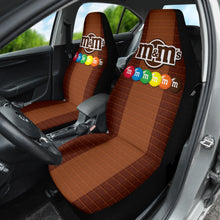 Load image into Gallery viewer, M&amp;M Chocolate Logo Car Seat Covers Car Accessories Ci220523-08
