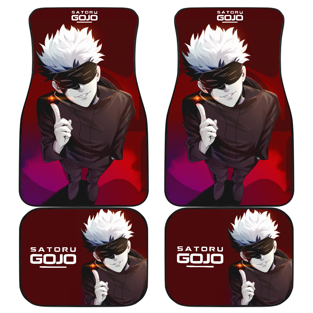 Satoru Gojo Jujutsu KaiSen Car Mats  Anime Mats Ci0714