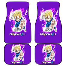 Load image into Gallery viewer, Vegeta Punch Dragon Ball Violet Car Floor Mats Anime Car Accessories Ci0819