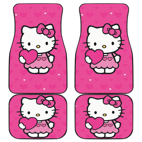 Hello Kitty Pink Cute Car Floor Mats Car Accessories Ci220805-03