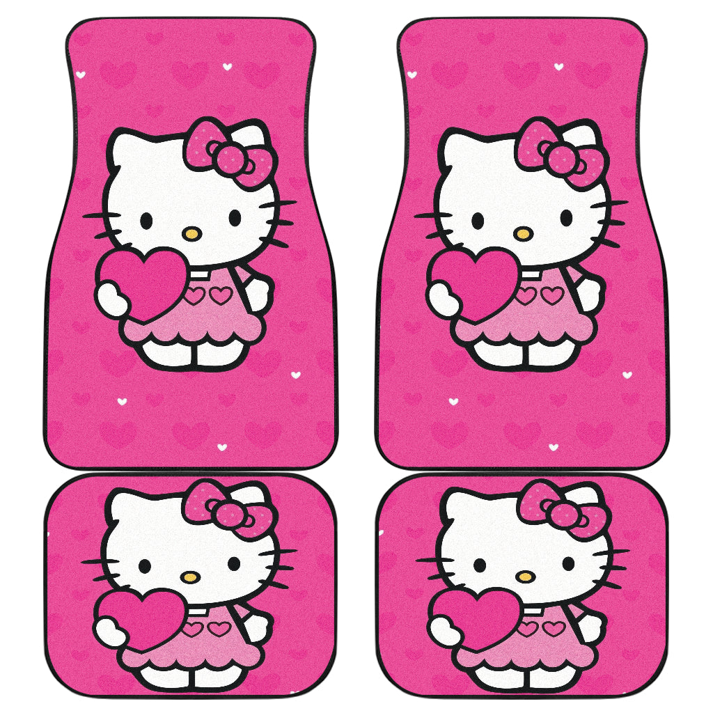 Hello Kitty Pink Cute Car Floor Mats Car Accessories Ci220805-03