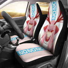 Load image into Gallery viewer, Zero Two Angy Anime Girl Car Seat Covers For Fans Ci0719