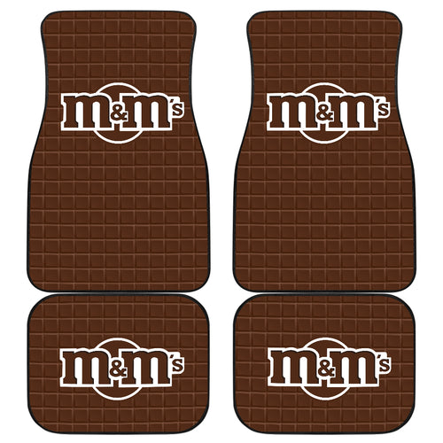 M&M Chocolate Logo Car Floor Mats Car Accessories Ci220506-04