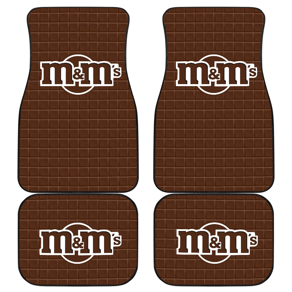 M&M Chocolate Logo Car Floor Mats Car Accessories Ci220506-04