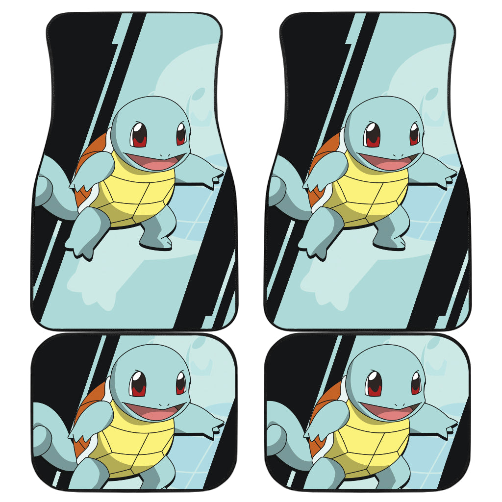 Squirtle Pokemon Car Floor Matsw Style Custom For Fans Ci230130-07a