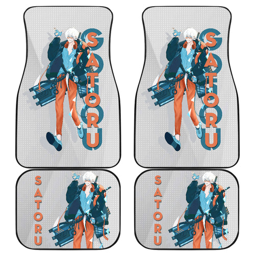 Satoru Gojo Jujutsu KaiSen Car Floor Mats Anime Car Mats Fans Gift Ci0622