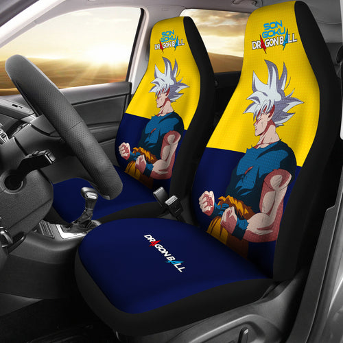 Goku Punch Skill Dragon Ball Car Seat Covers Anime Back Seat Covers Ci0805