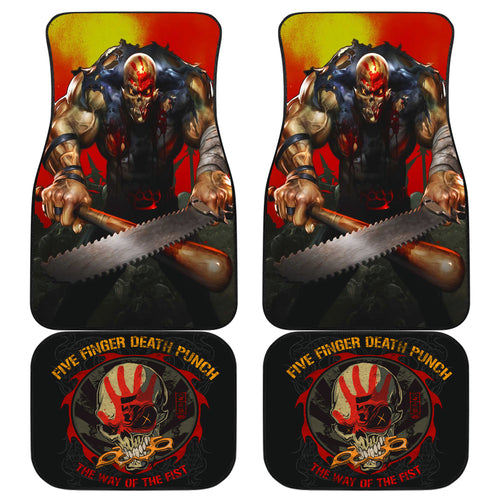 Five Finger Death Punch Rock Band Car Floor Mats Five Finger Death Punch Car Accessories Fan Gift Ci120804
