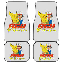 Load image into Gallery viewer, Ash Ketchum Pokemon Pattern Car Floor Mats Anime Car Accessories Ci102902