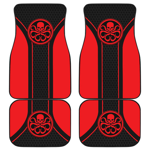 Hail Hydra Logo Car Floor Mats Custom For Fans Ci230105-12a