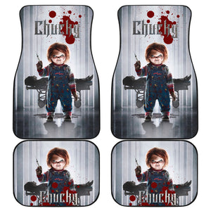 Chucky Child's Play Horror Film Halloween Car Floor Mats Horror Movie Car Accessories Ci091121