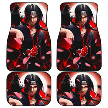 Load image into Gallery viewer, Itachi Akatsuki Fire Car Floor Mats Akatsuki Anime Car Accessorries Ci102203