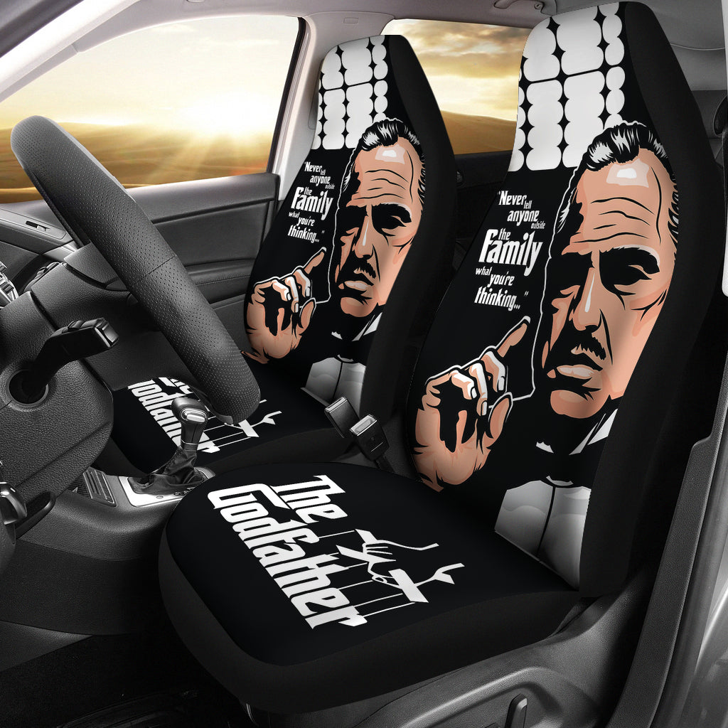 The Godfather Black White Car Seat Covers Car Accessories Ci221011-05