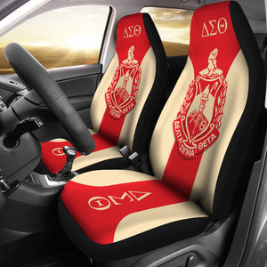 Delta Sigma Theta Sororities Car Seat Covers Custom For Fans Ci230207-02