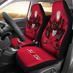 Juji Itadori Car Seat Covers Jujutsu KaiSen Anime Covers Ci0609