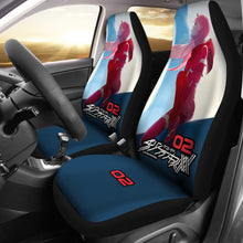 Load image into Gallery viewer, Zero Two Anime Girl Car Seat Covers For Car Ci0720