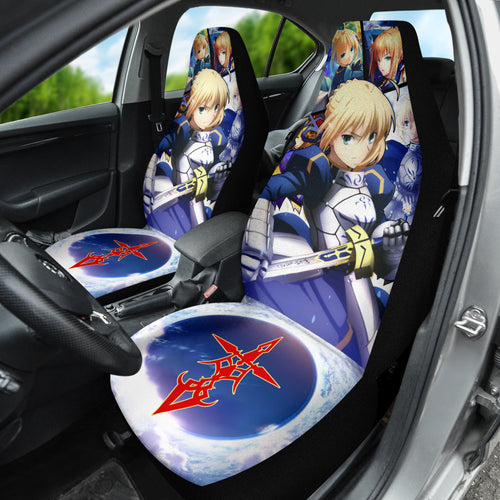 Saber Fate Stay Night Car Seat Covers Car Accessories Ci220429-01