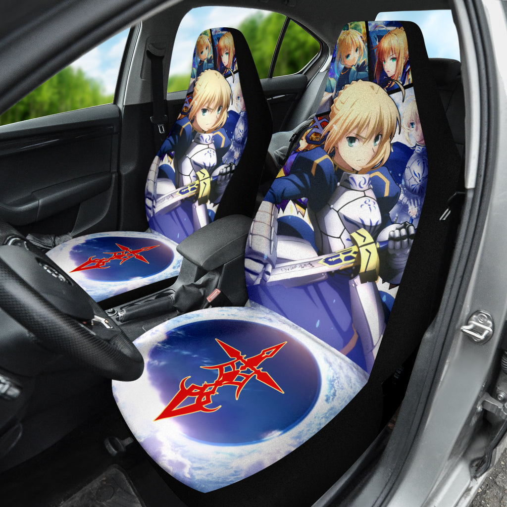 Saber Fate Stay Night Car Seat Covers Car Accessories Ci220429-01