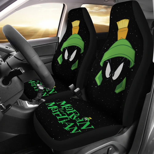 Marvin The Martian Car Seat Covers Custom For Fan Ci221118-06
