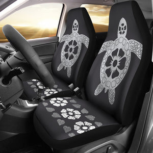 Hawaii Turtle Black Car Seat Covers Car Accessories Ci230202-04