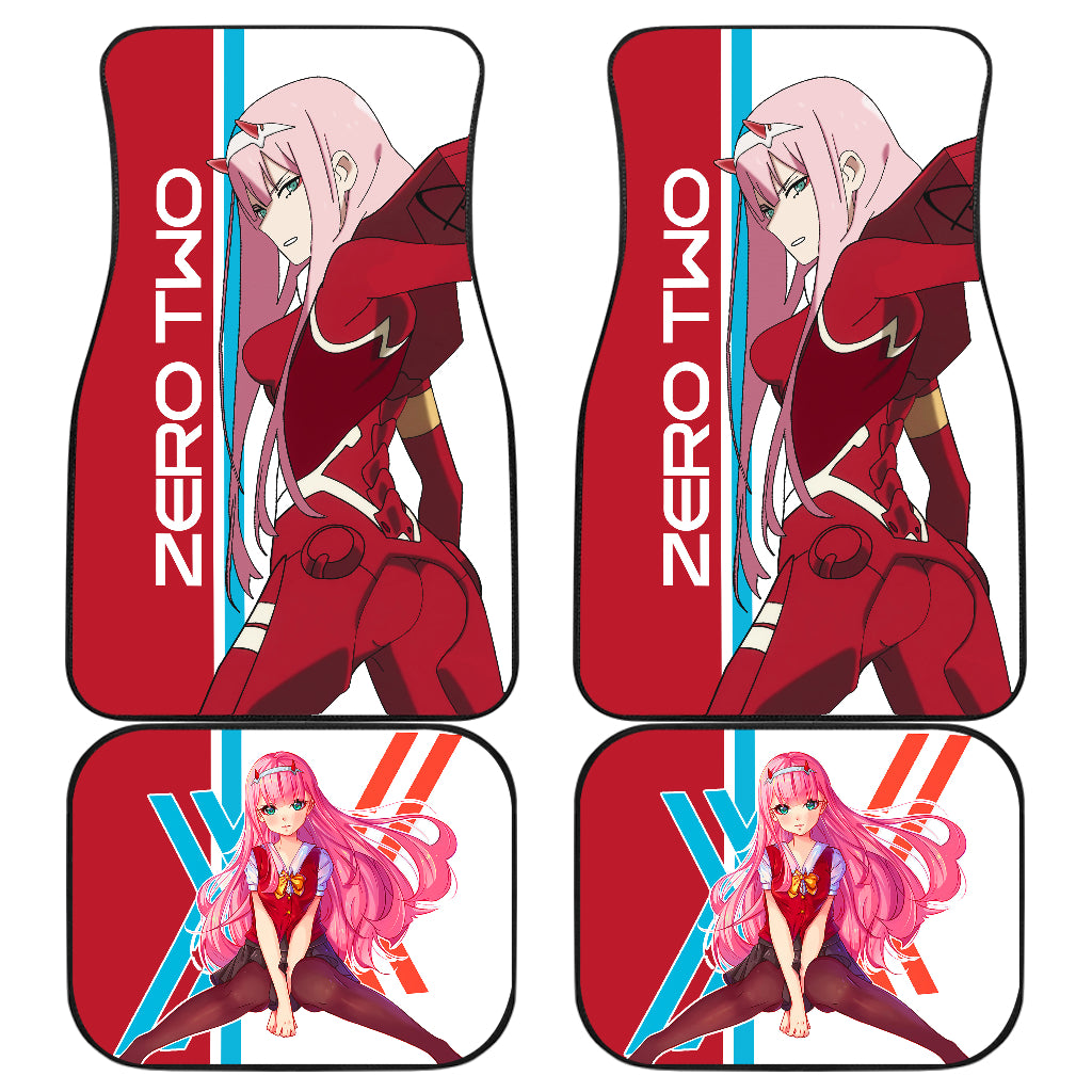 Darling In The Franxx Zero Two Car Floor Mats Car Accessories Ci180522-03