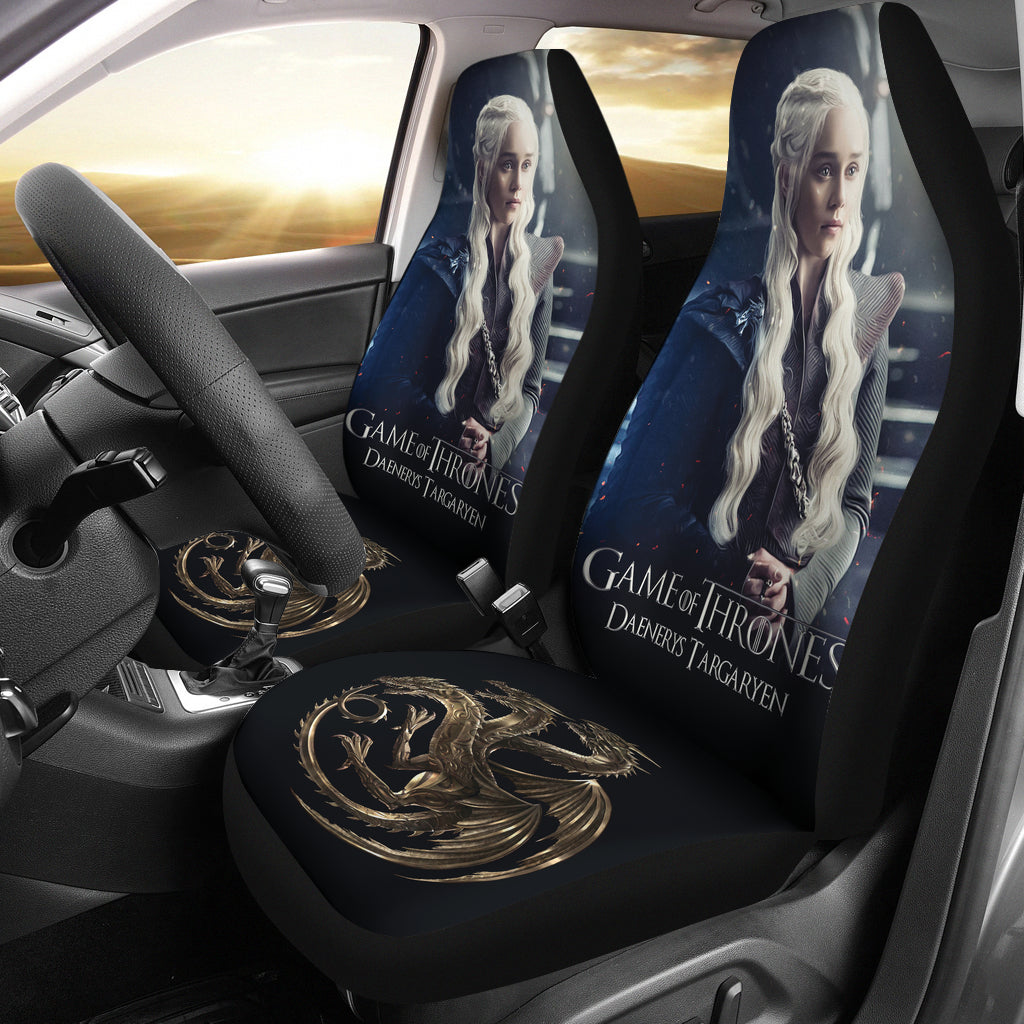 Daenerys Targaryen Car Seat Covers Game Of Thrones Car Accessories Ci221014-02