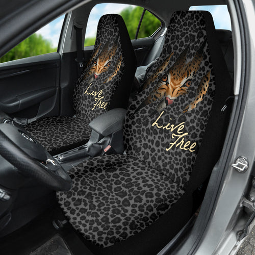 Leopard Skin Wild Car Seat Covers Car Accessories Ci220519-02