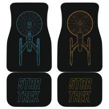 Load image into Gallery viewer, Star Trek Spaceship Logo Car Floor Mats Ci220830-04