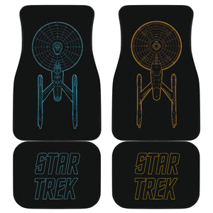 Star Trek Spaceship Logo Car Floor Mats Ci220830-04