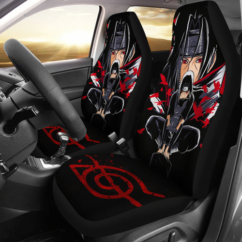 Naruto Anime Car Seat Covers Naruto Akatsuki Itachi Uchiha Car Accessories Ci011801