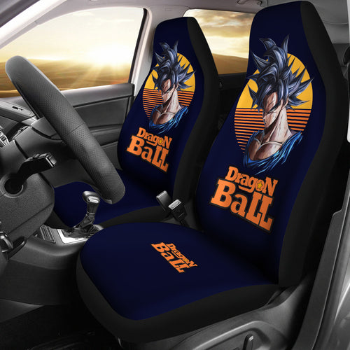 Dragon Ball Z Car Seat Covers Goku Saiyan Anime Seat Covers Ci0809