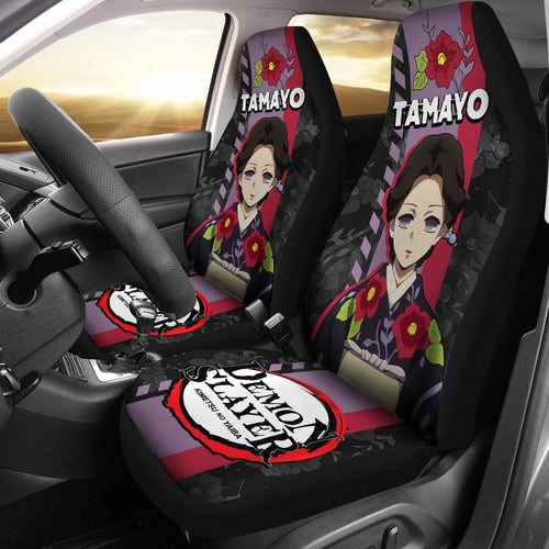 Demon Slayer Car Seat Covers Tamayo Car Accessories Fan Gift Ci220225-01
