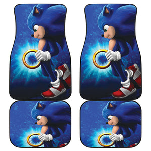 Sonic The Hedgehog Car Floor Mats Cartoon Car Accessories Custom For Fans Ci22060706