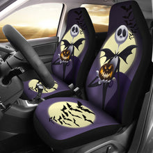Load image into Gallery viewer, Nightmare Before Christmas Cartoon Car Seat Covers | Cute Cartoon Jack Holding Scary Pumpkin Seat Covers Ci092401