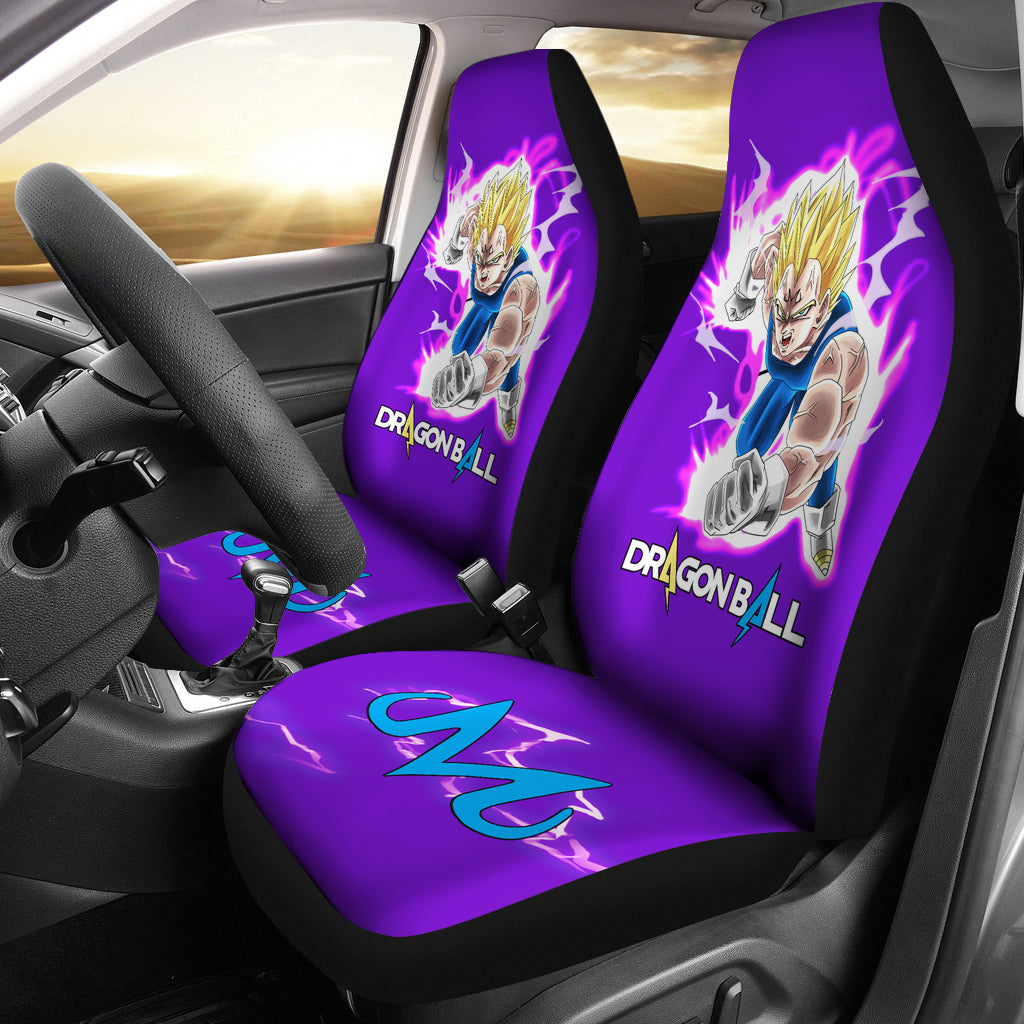 Vegeta Supper Saiyan Punch Dragon Ball Z Car Seat Covers Anime Car Accessories Ci0820