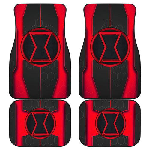 Black Widow Natasha Car Floor Mats Car Accessories Ci220530-01