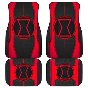 Black Widow Natasha Car Floor Mats Car Accessories Ci220530-01