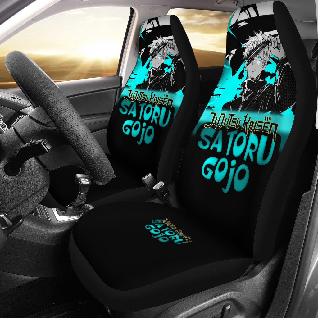 Satoru Gojo Jujutsu KaiSen Car Seat Covers Anime Seat Covers Ci0714