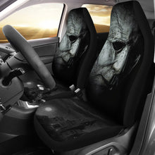 Load image into Gallery viewer, Horror Movie Car Seat Covers | Michael Myers Face House On Hill Seat Covers Ci090821