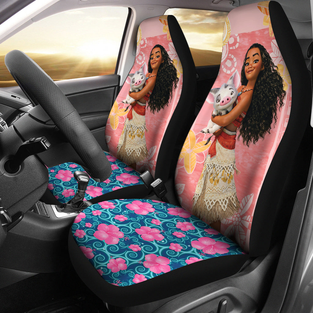 Moana Pua Hawaiian Car Seat Covers Car Accessories Ci221025-09