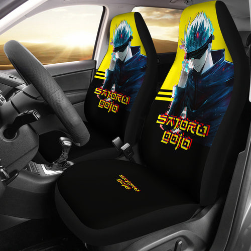 Satoru Gojo Style Jujutsu KaiSen Car Seat Covers Anime Car Accessories 2021 Ci0623