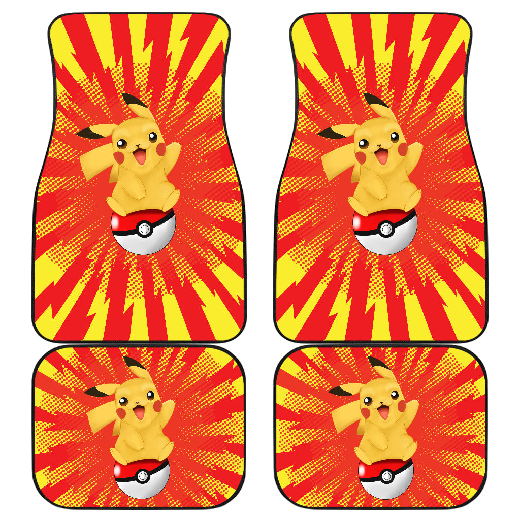pokemon card mats Pokemon Anime Car Floor Mats
