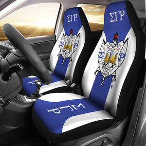 Sigma Gamma Rho Sororities Car Seat Covers Custom For Fans Ci230207-03