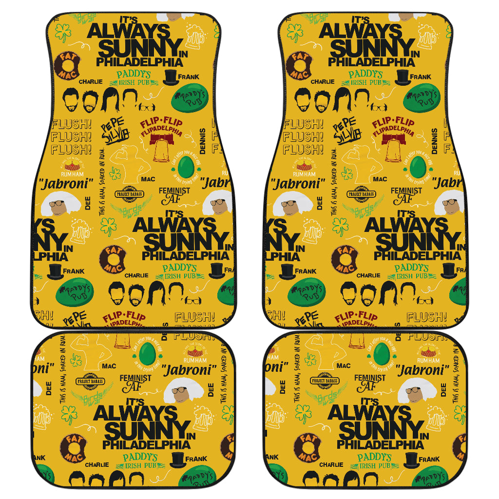 It's Always Sunny In Philadelphia Car Floor Mats Car Accessories Ci220705-01