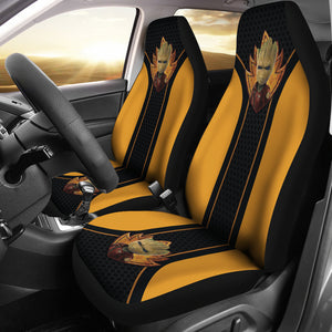 Groot Logo Car Seat Covers Custom For Fans Ci221229-01