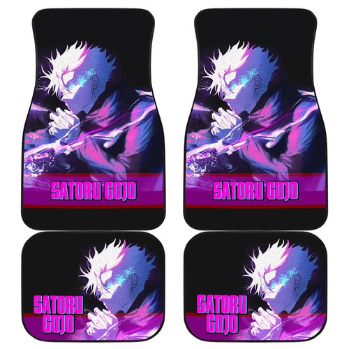 Satoru Gojo Violet Style Jujutsu KaiSen Car Mats Anime Fan Car Mats For Car Ci0624